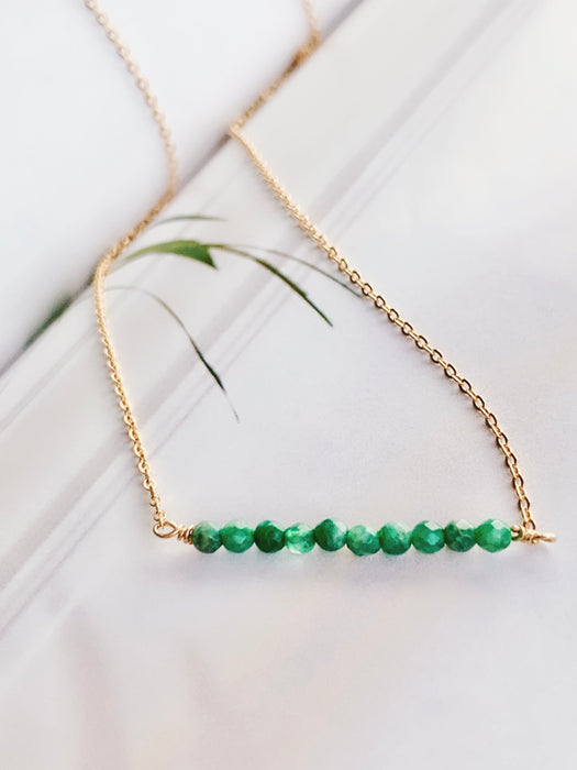 FLORA BAR NECKLACE