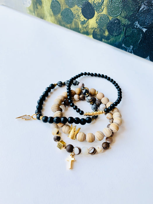 KING OF MY HEART STACK SET