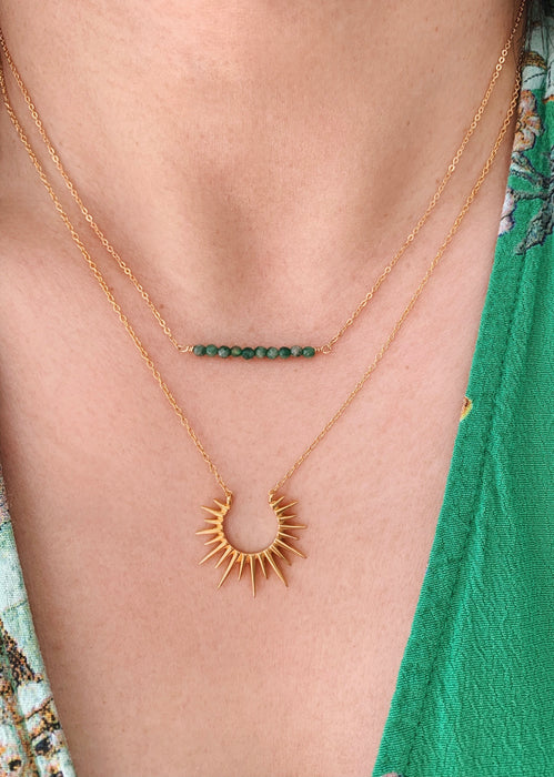 SUNBURST NECKLACE