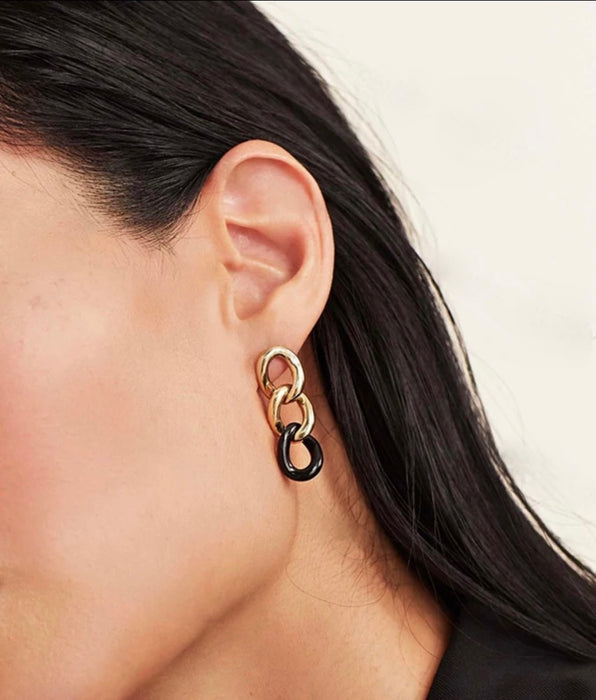 LINKED EARRINGS